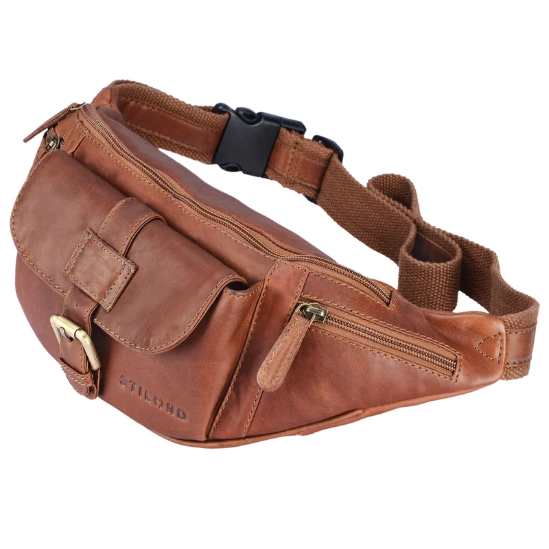 "Sam" Bauchtasche Leder Herren Damen
