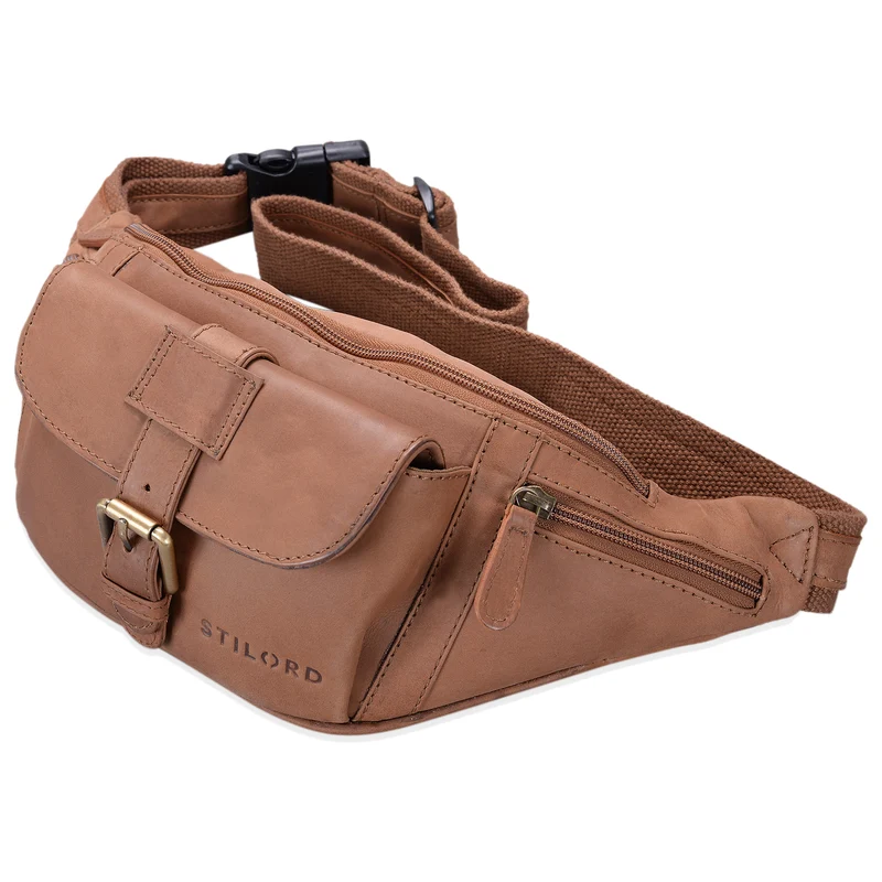 "Sam" Bauchtasche Leder Herren Damen