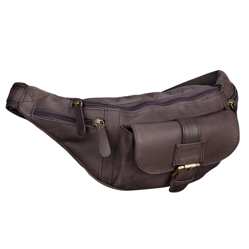 "Sam" Bauchtasche Leder Herren Damen