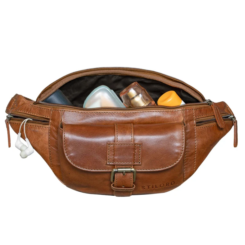 "Sam" Bauchtasche Leder Herren Damen
