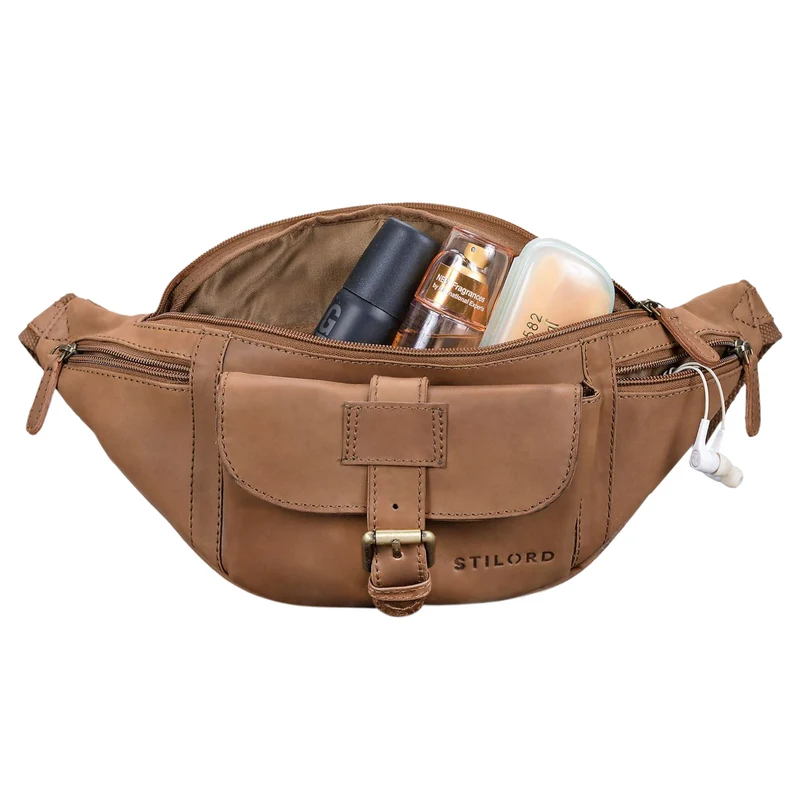 "Sam" Bauchtasche Leder Herren Damen