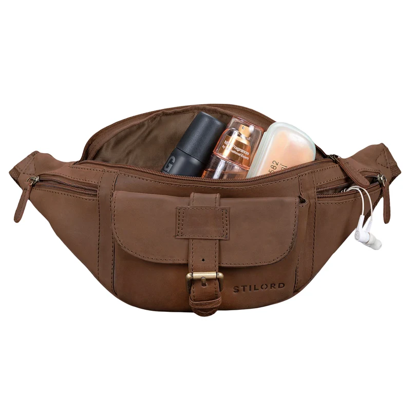 "Sam" Bauchtasche Leder Herren Damen