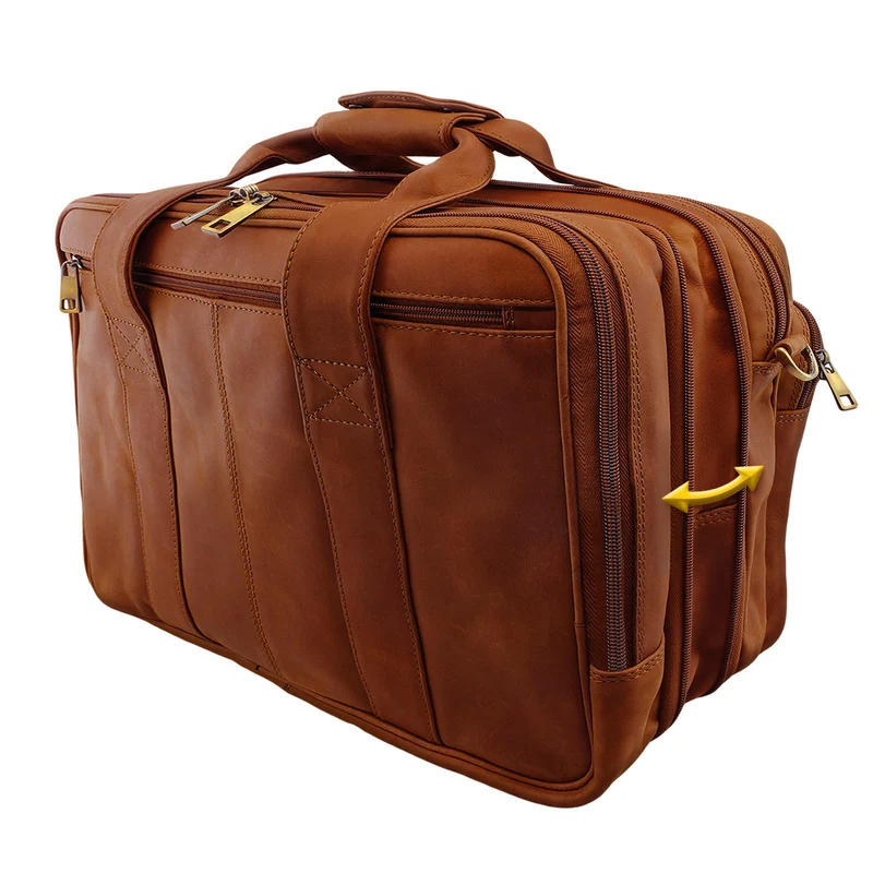 "Alexander" Lehrertasche Herren Leder Vintage