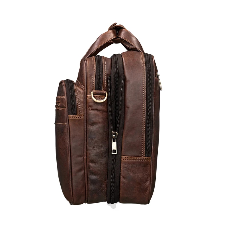 "Alexander" Lehrertasche Herren Leder Vintage