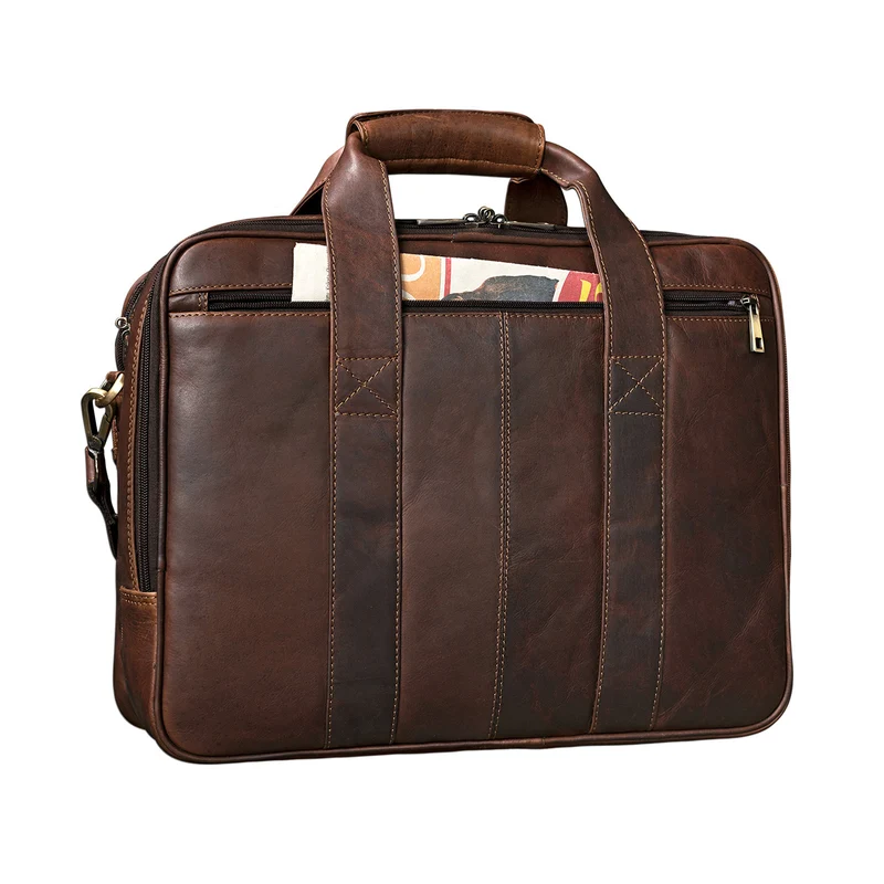 "Alexander" Lehrertasche Herren Leder Vintage