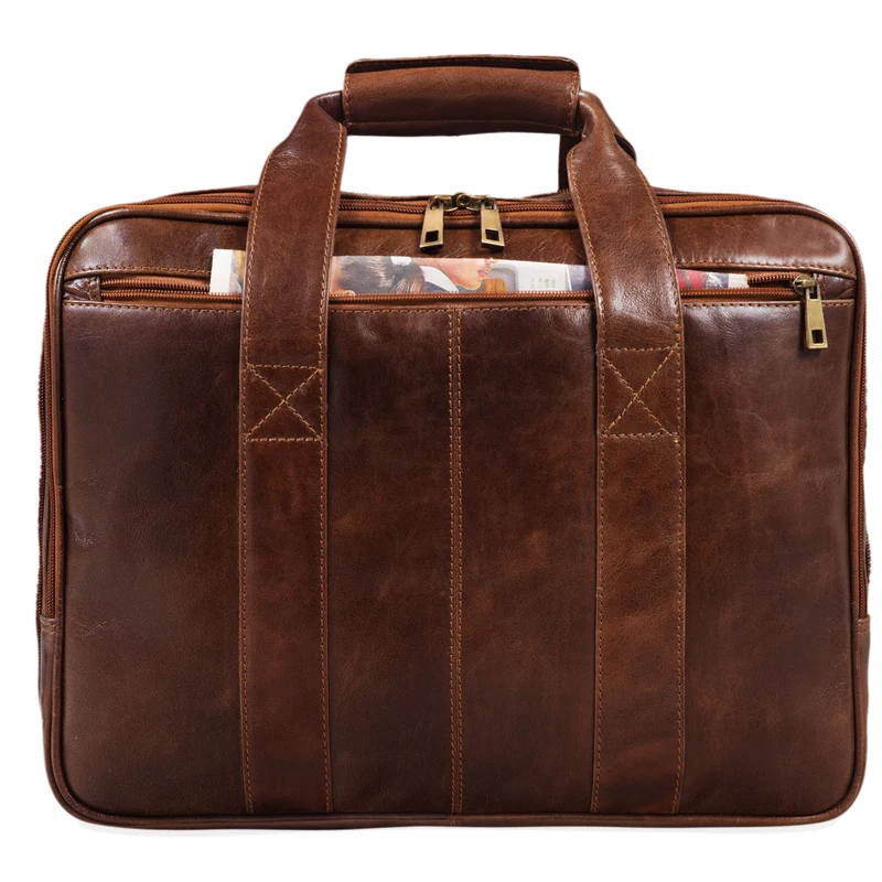 "Alexander" Lehrertasche Herren Leder Vintage
