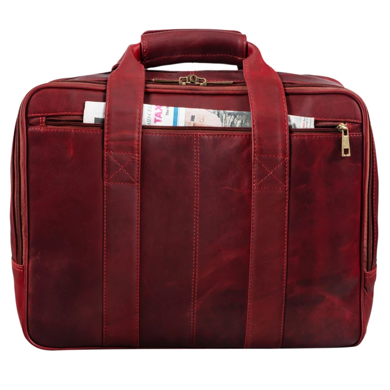 "Alexander" Lehrertasche Herren Leder Vintage