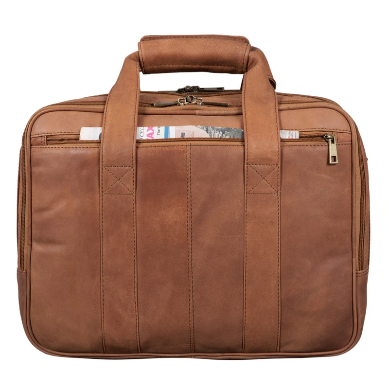 "Alexander" Lehrertasche Herren Leder Vintage