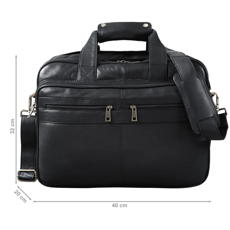 "Alexander" Lehrertasche Herren Leder Vintage