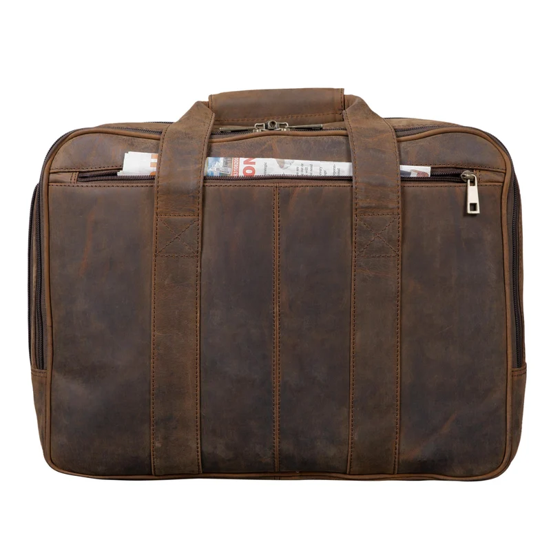 "Alexander" Lehrertasche Herren Leder Vintage