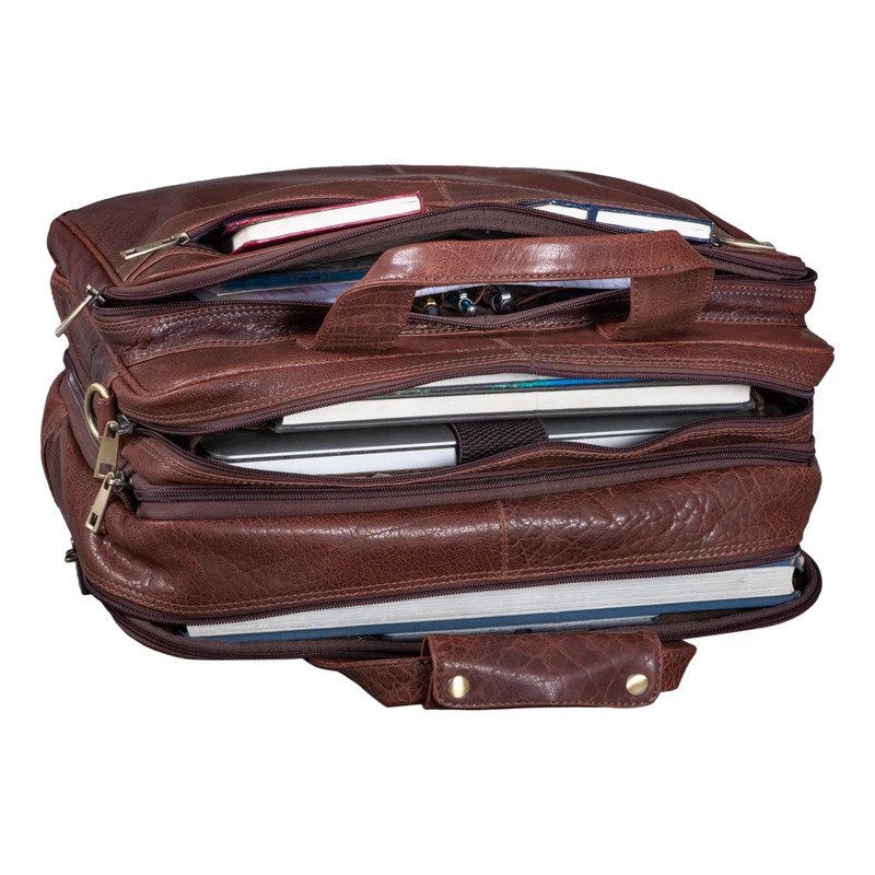 "Alexander" Lehrertasche Herren Leder Vintage