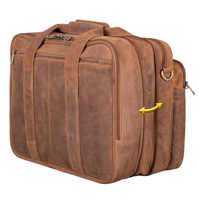 "Alexander" Lehrertasche Herren Leder Vintage