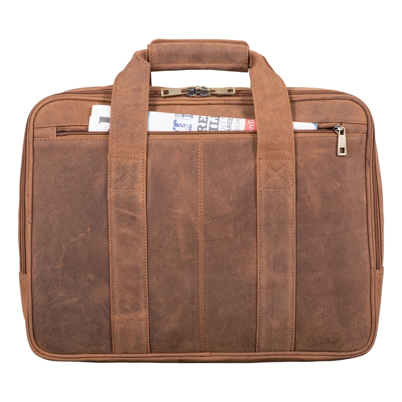 "Alexander" Lehrertasche Herren Leder Vintage