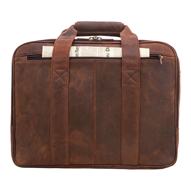 "Alexander" Lehrertasche Herren Leder Vintage