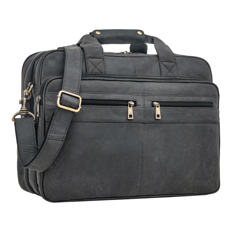 "Alexander" Lehrertasche Herren Leder Vintage