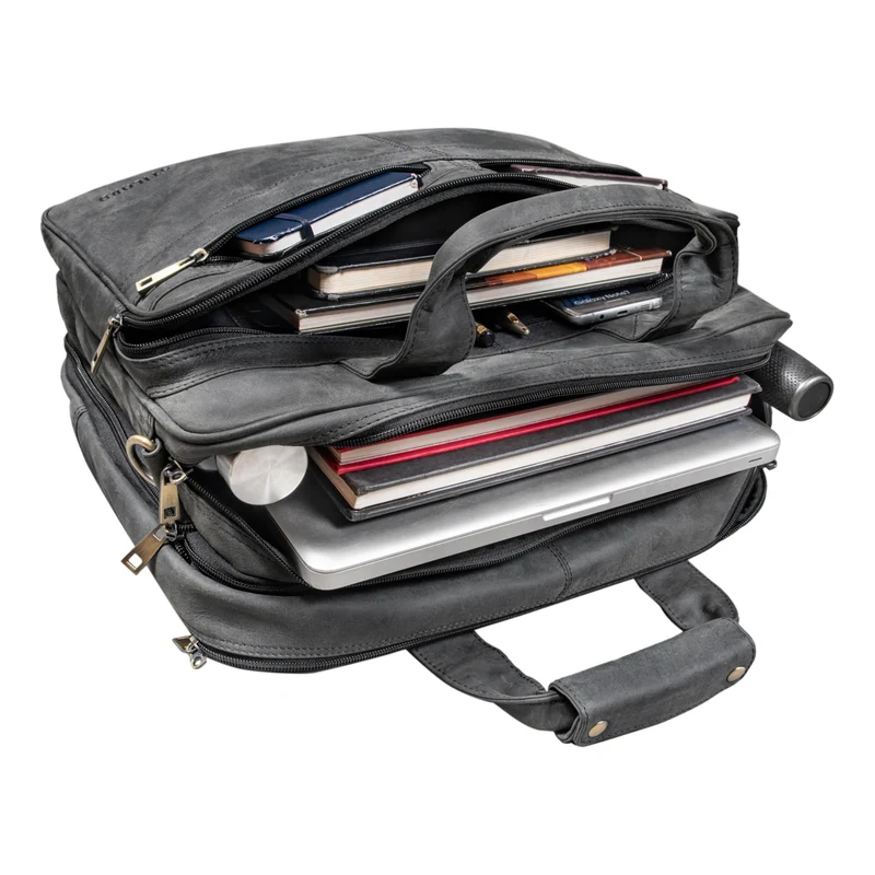 "Alexander" Lehrertasche Herren Leder Vintage