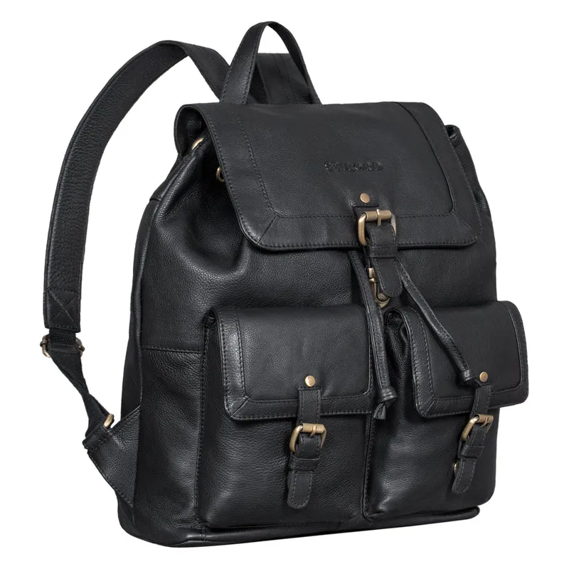 "Nora" Großer Lederrucksack Vintage für Damen und Herren