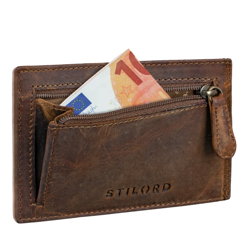 "Trevor" Kredit-Kartenetui Leder RFID