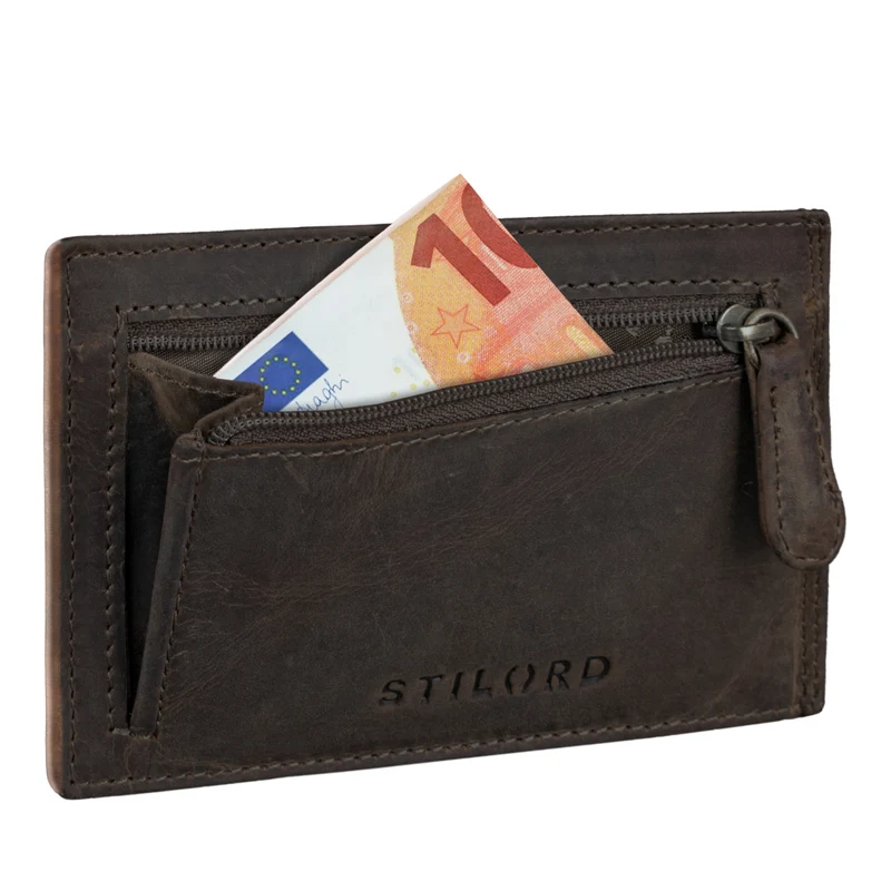 "Trevor" Kredit-Kartenetui Leder RFID
