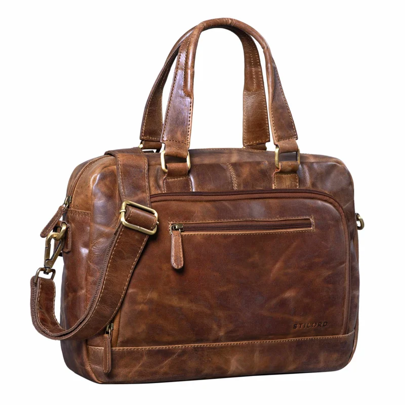 "Catherine" Leder Businesstasche Damen 13.3 Zoll