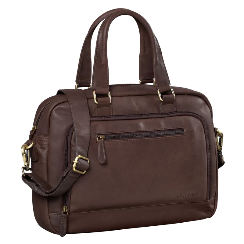 "Catherine" Leder Businesstasche Damen 13.3 Zoll
