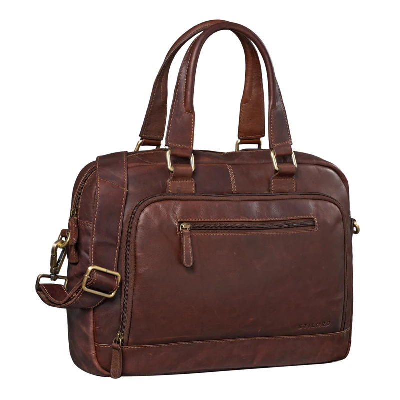 "Catherine" Leder Businesstasche Damen 13.3 Zoll