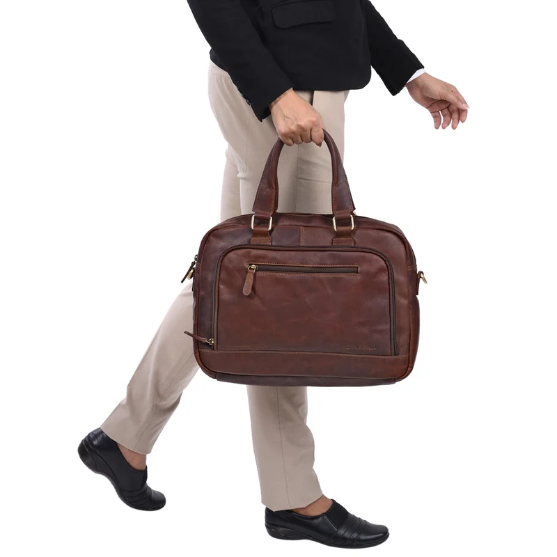 "Catherine" Leder Businesstasche Damen 13.3 Zoll