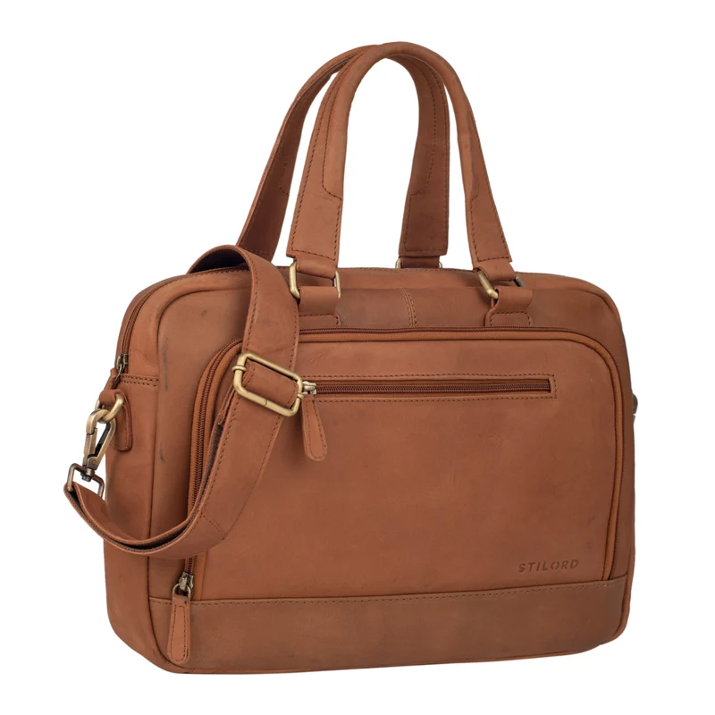 "Catherine" Leder Businesstasche Damen 13.3 Zoll