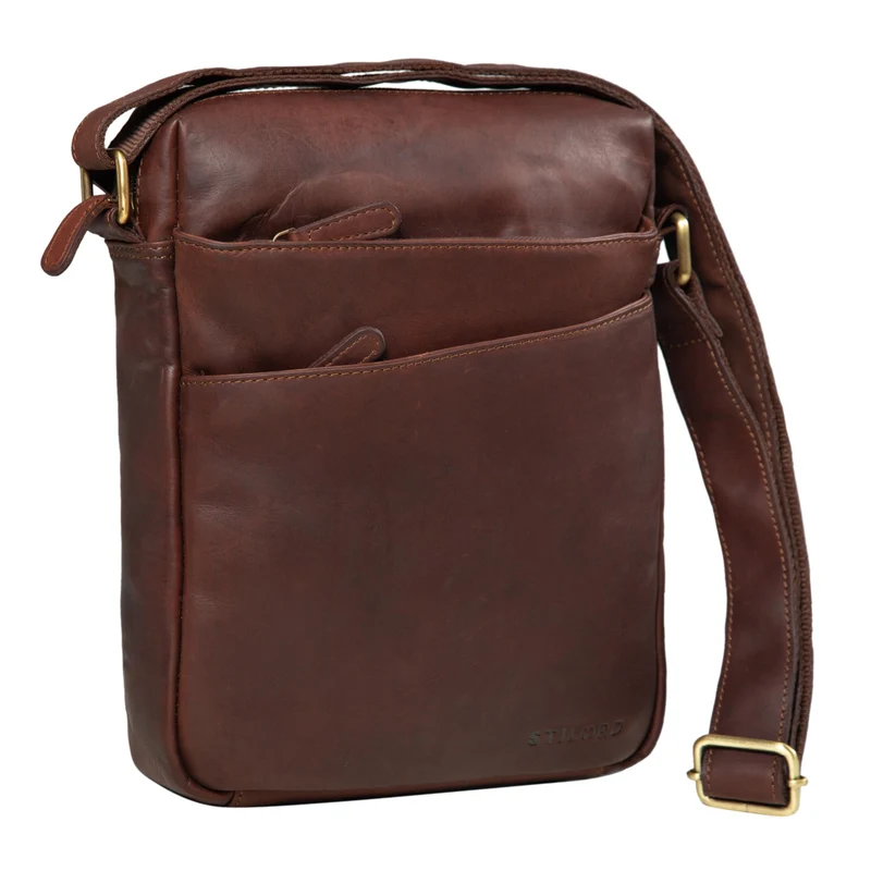 "Pia" Vintage Umhängetasche Damen Leder