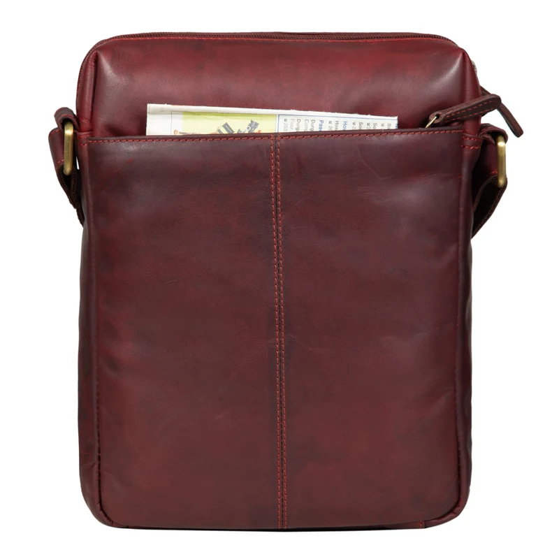 "Pia" Vintage Umhängetasche Damen Leder
