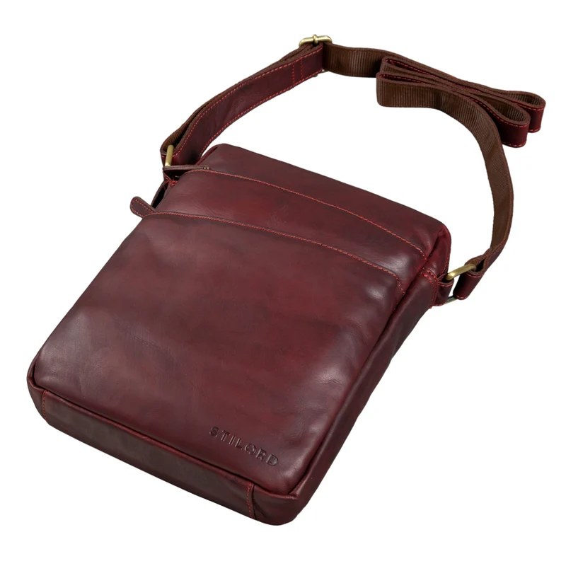 "Pia" Vintage Umhängetasche Damen Leder