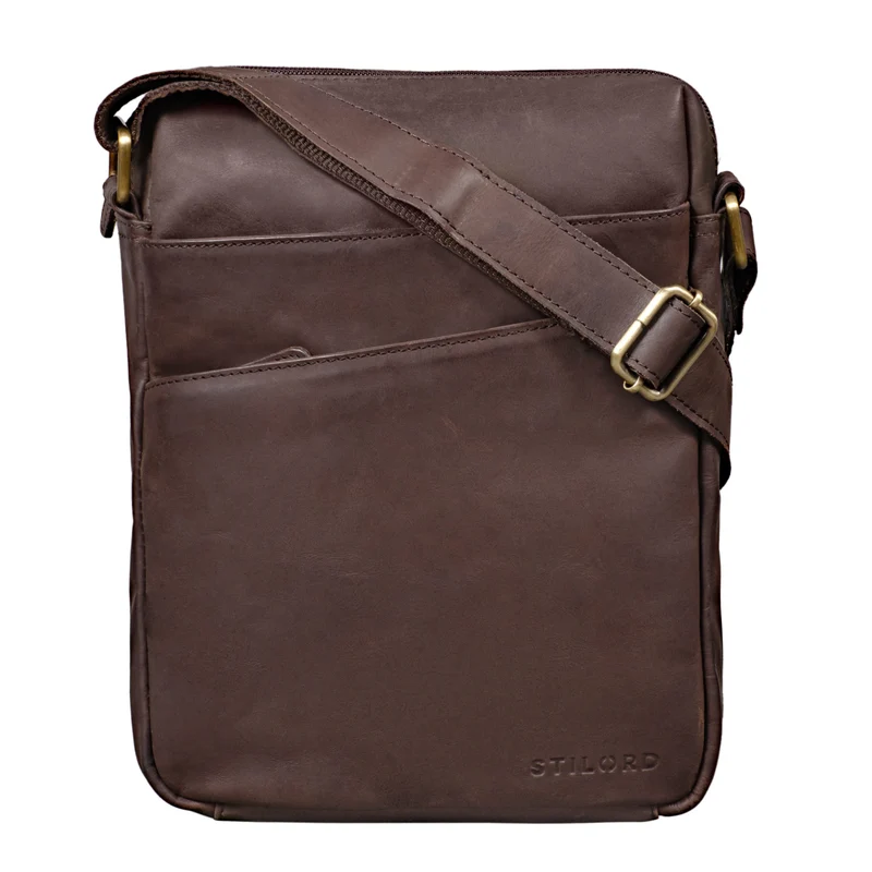 "Pia" Vintage Umhängetasche Damen Leder
