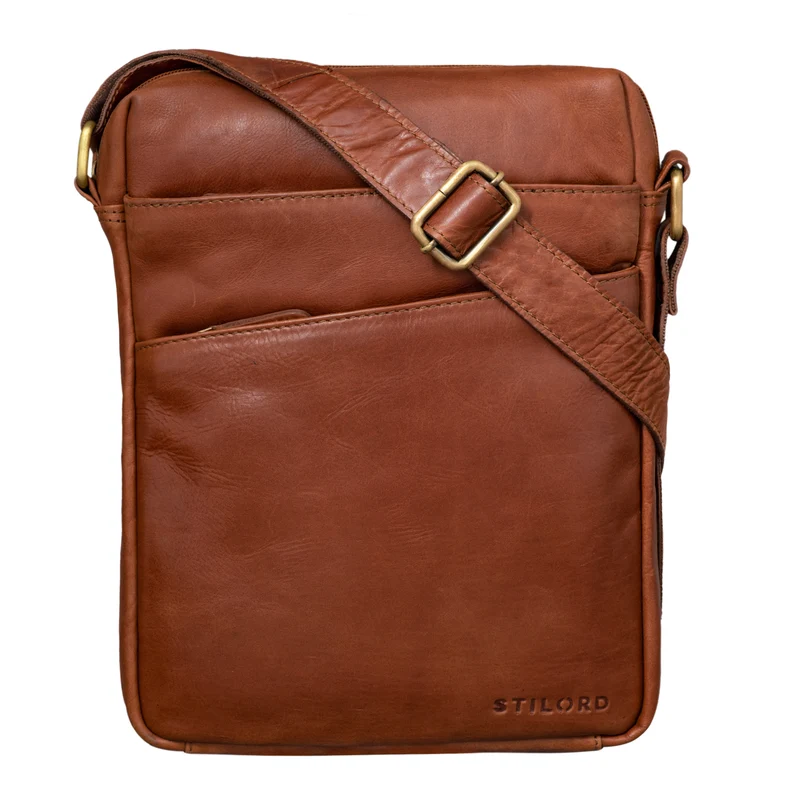 "Pia" Vintage Umhängetasche Damen Leder