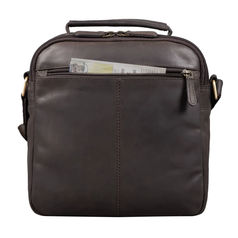 "Ricardo" Vintage Leder Umhängetasche Herren