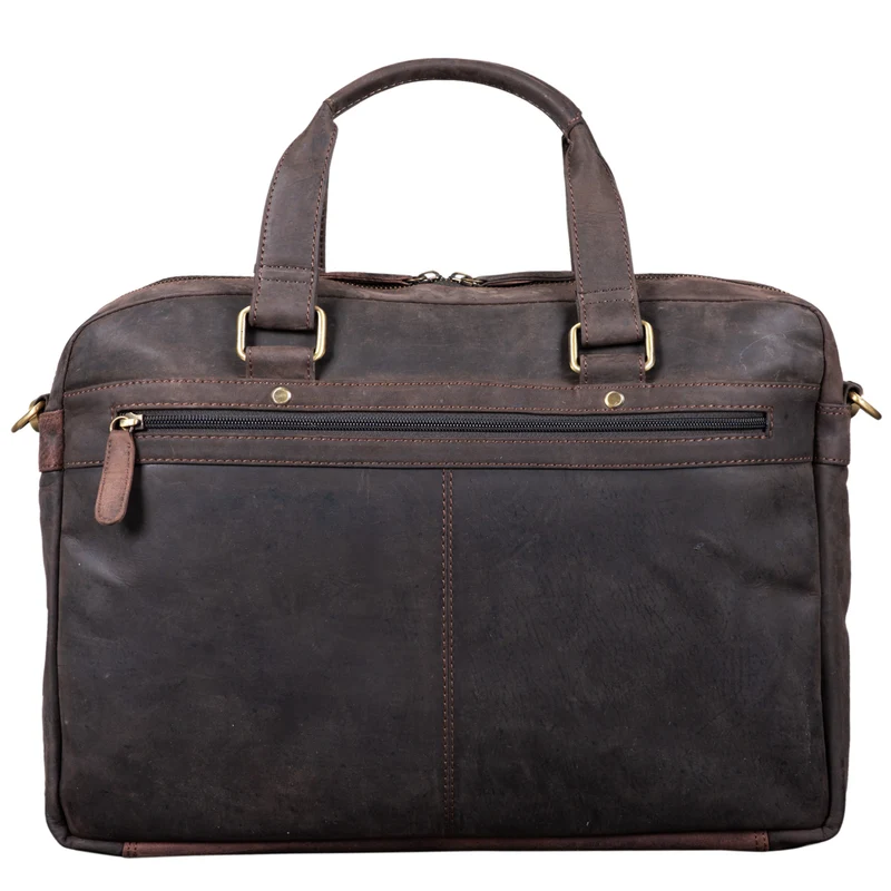 "Alvaro" Vintage Ledertasche Laptoptasche