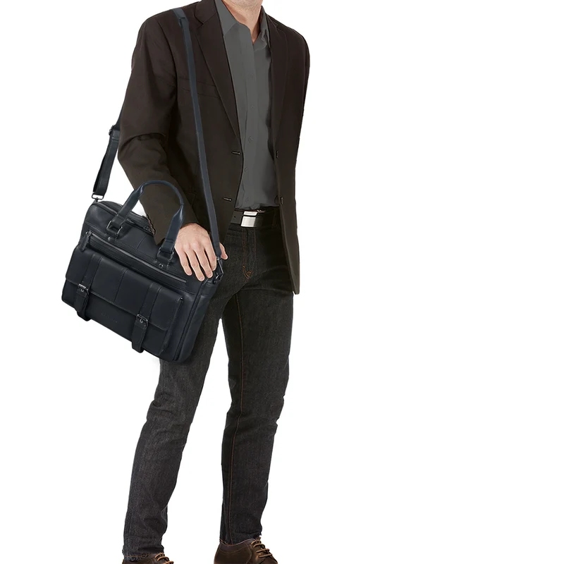 "Alvaro" Vintage Ledertasche Laptoptasche