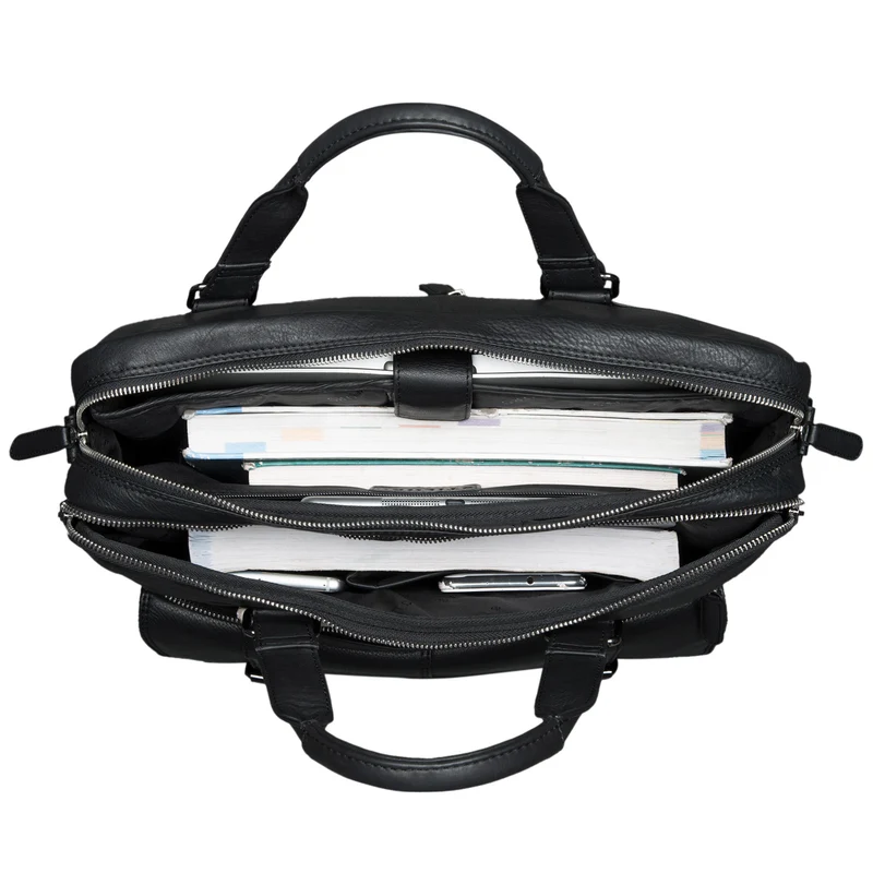 "Alvaro" Vintage Ledertasche Laptoptasche