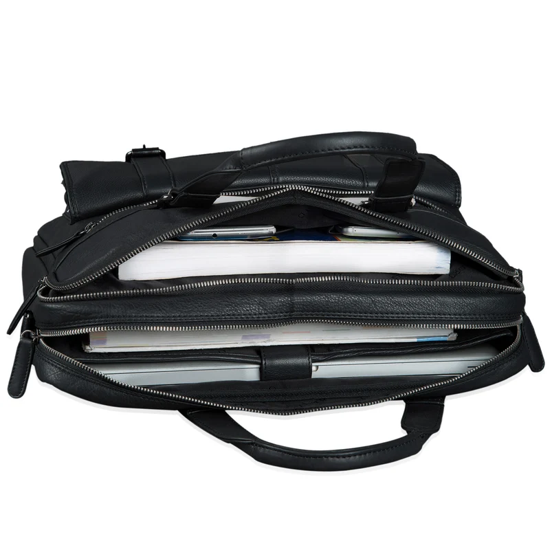 "Alvaro" Vintage Ledertasche Laptoptasche