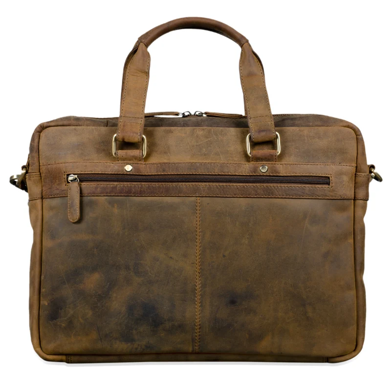 "Alvaro" Vintage Ledertasche Laptoptasche