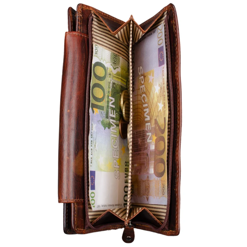 "Lorelai" Portemonnaie Damen Leder Groß