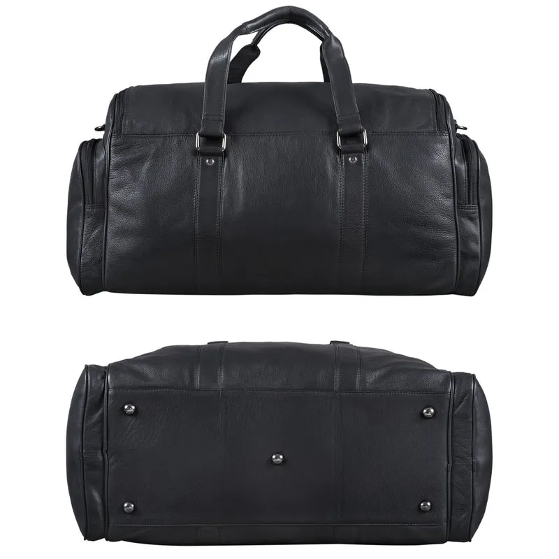 "Myles" Vintage Weekender Reisetasche Herren Leder zum Umhängen