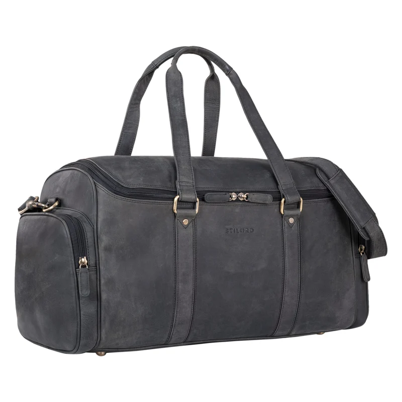 "Myles" Vintage Weekender Reisetasche Herren Leder zum Umhängen