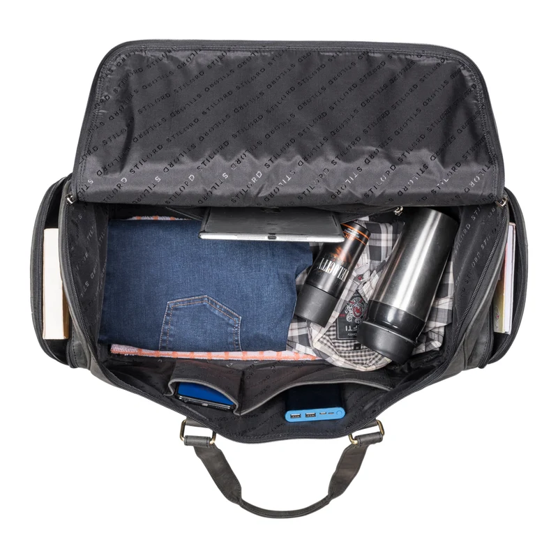 "Myles" Vintage Weekender Reisetasche Herren Leder zum Umhängen