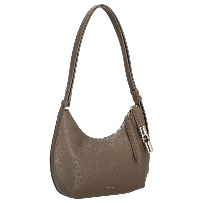 Furla Goccia S - Schultertasche S (muddy gray)