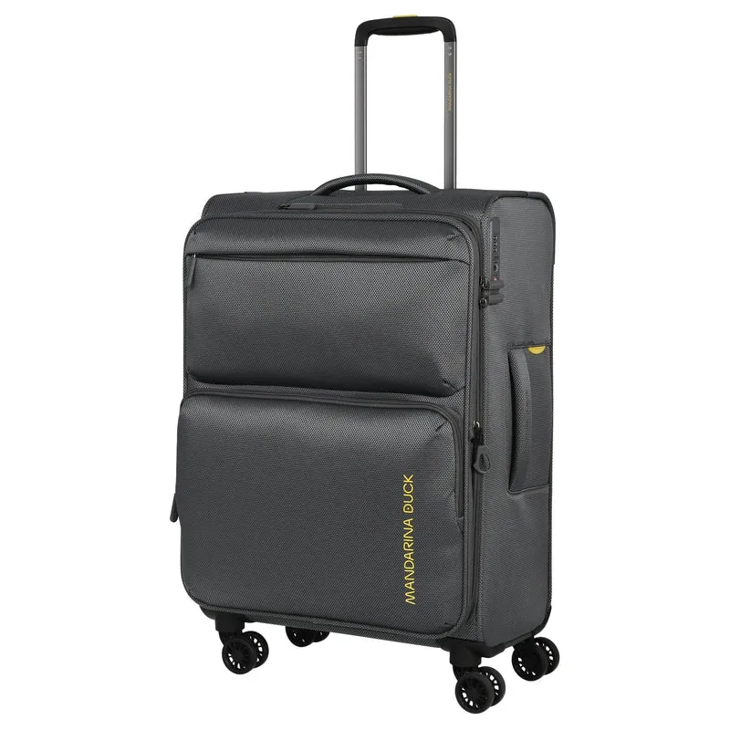 Mandarina Duck Zephyr - 4-Rollen-Trolley 67 cm erw. (graphite)