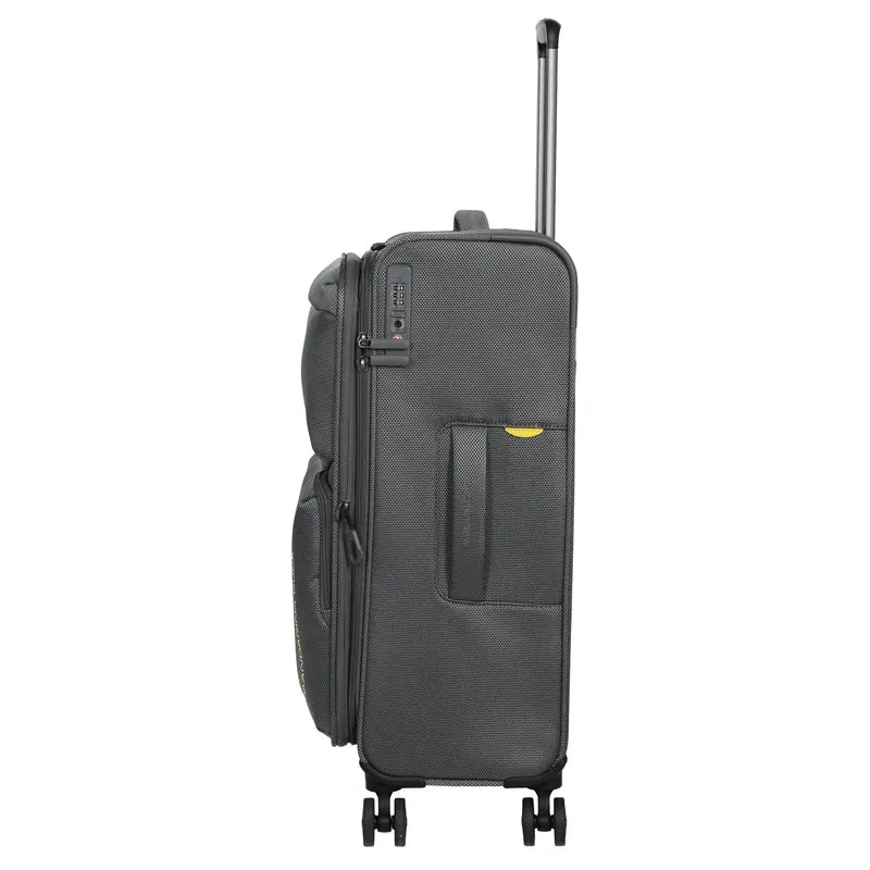 Mandarina Duck Zephyr - 4-Rollen-Trolley 67 cm erw. (graphite)