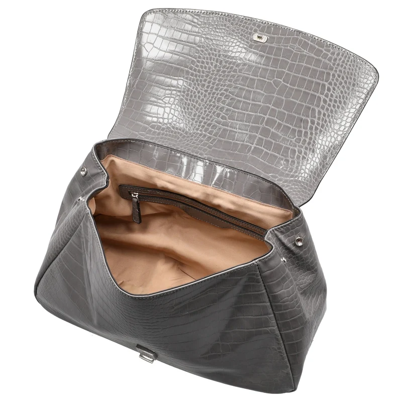 Picard Croco - Handtasche 37 cm Synthetik (gravel)