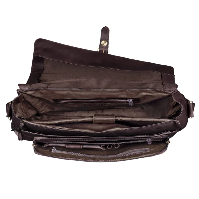 "Merlin" Vintage Leder Umhängetasche