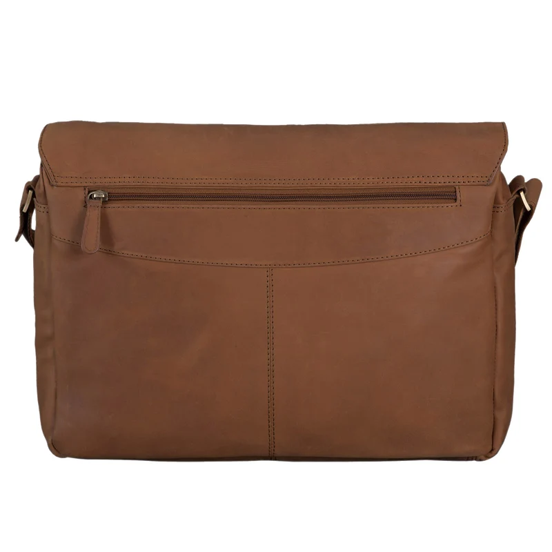 "Merlin" Vintage Leder Umhängetasche