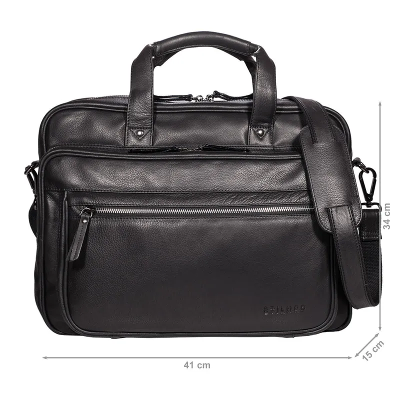 "Walt" Vintage Aktentasche Leder Herren Damen